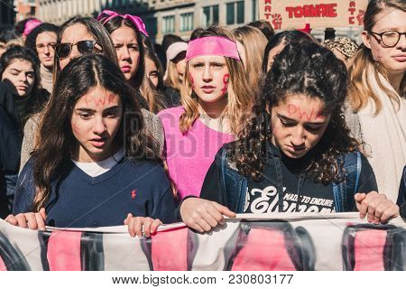 Students Celebrating The International Wome's Day