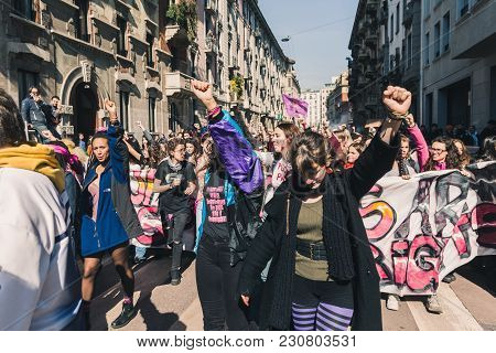 Students Celebrating The International Wome's Day