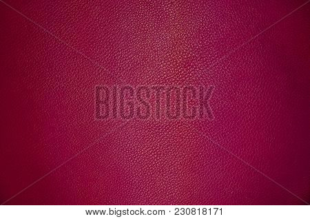 Texture, Red Solid Skin On The Stool Macro