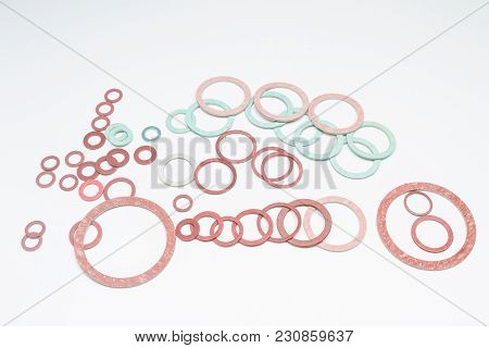 Different Diameters Of Gaskets From Small To Large