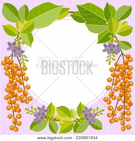 Beautiful Purple Flowers With The Effect Of Flowers Hanging Chandelier