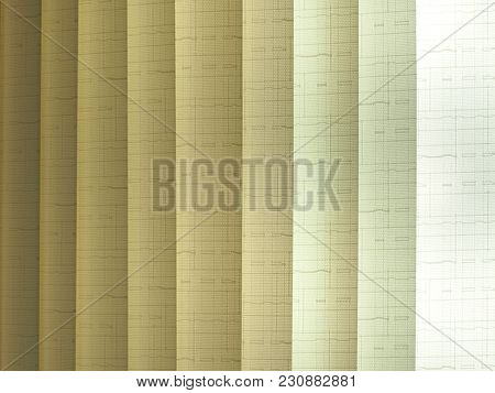 View Of Plastic Windows Curtain Texture For Background