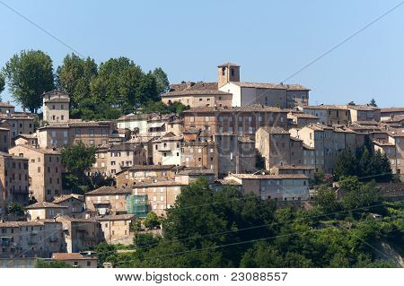 Amandola (fermo, Marche, Italien) - gamle bydel