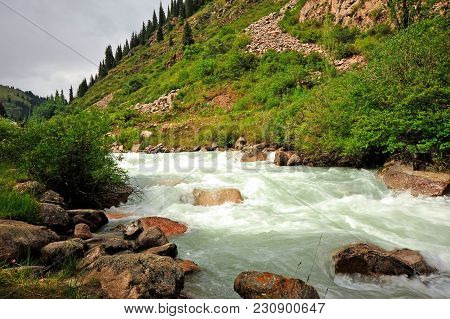 Views Of Grigorievsky Gorge.
Grigorievskoe Gorge Is Considered One Of The Most Famous Sights Of Lake
