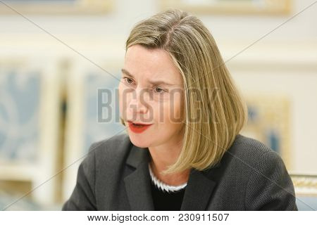 Federica Mogherini In Ukraine