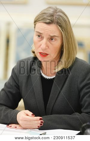 Federica Mogherini In Ukraine