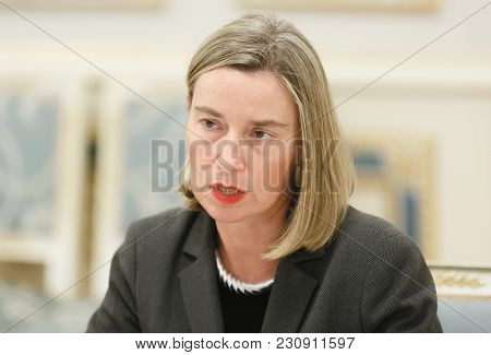 Federica Mogherini In Ukraine