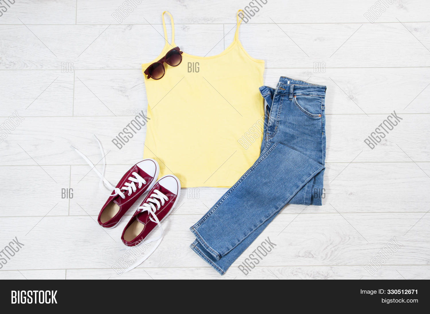 T Shirt Mock Tshirt Image Photo Free Trial Bigstock