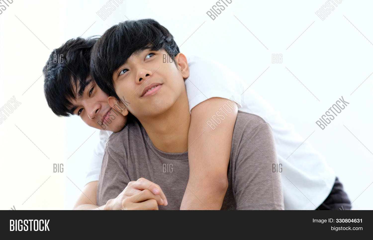 Close Young Asian Gay Image And Photo Free Trial Bigstock