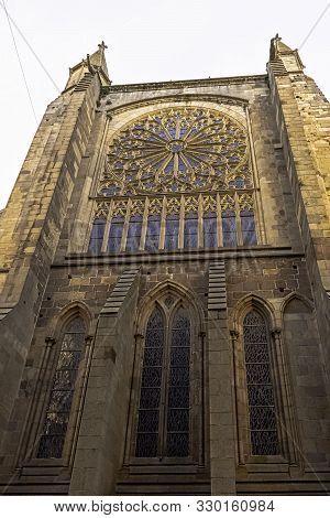 Saint-malo, Brittany, France - May 31: Cathedral Of Saint Vincent Of Saragossa (cathedrale Saint-vin