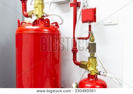 Fm-200 Suppression Systems, Fm200 Gas Flooding System, Gas Suppression System In Data Center Room