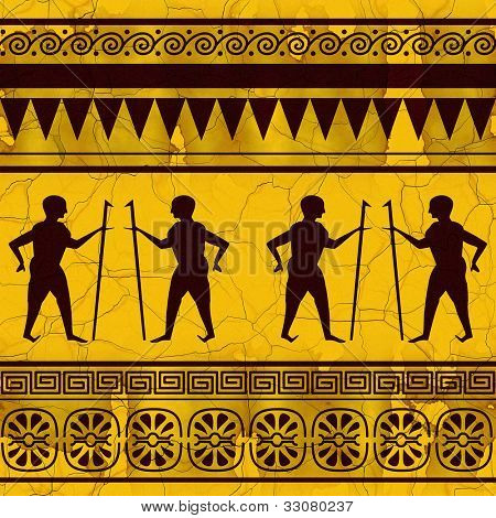 Téma Egypt (bezešvých textur) skvělý image pro vaši práci.