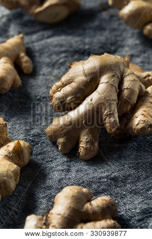 Raw Brown Organic Spicy Ginger Root