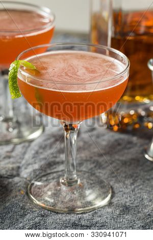 Homemade Cognac Japanese Cocktail