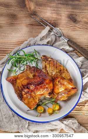 Chicken Quarters Baked.