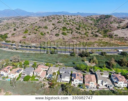 Aerial View Of Master-planned Community And Census-designated Ladera Ranch, South Orange County, Cal