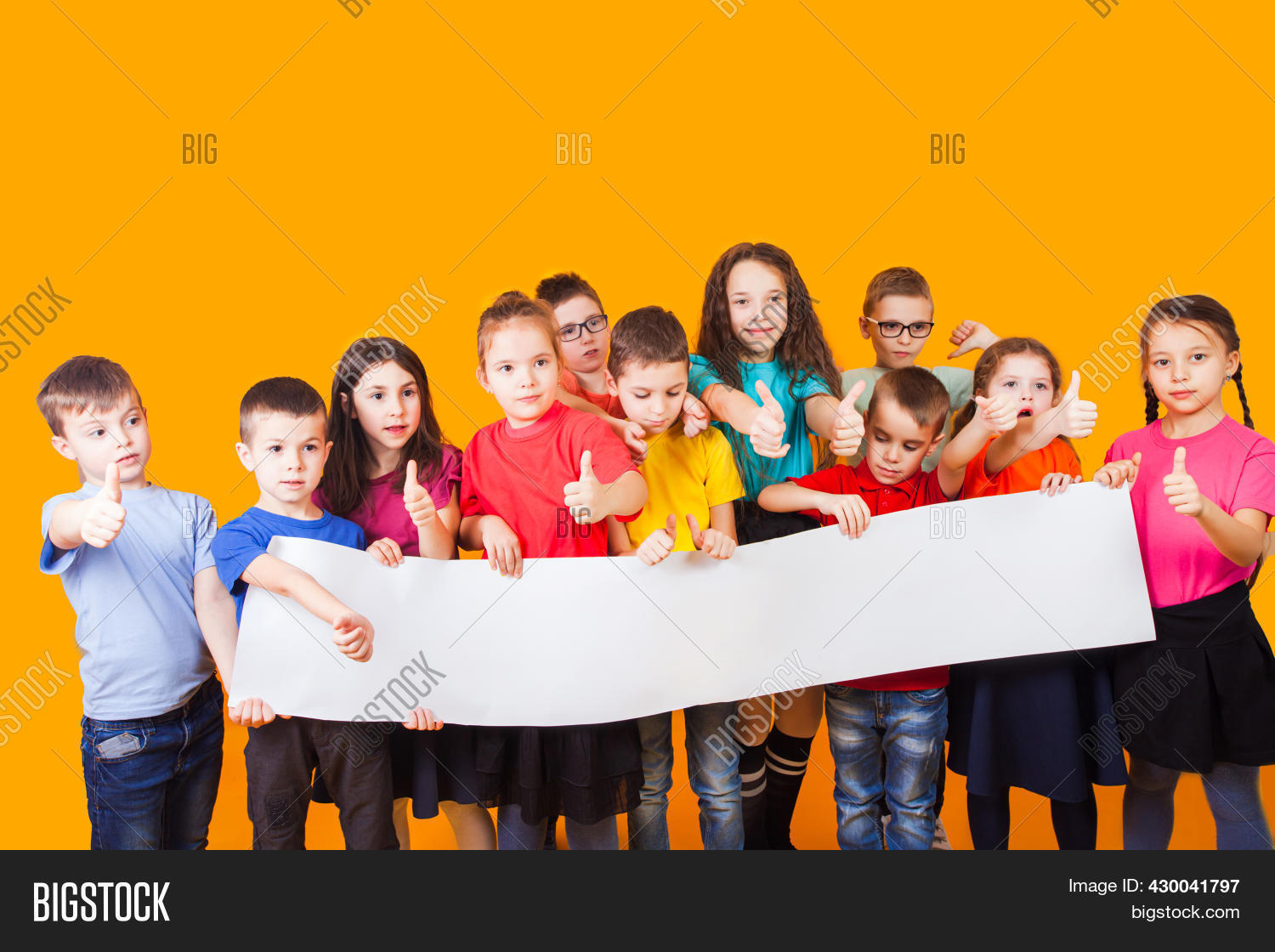 Group Kids Holding Big Image & Photo (Free Trial) | Bigstock