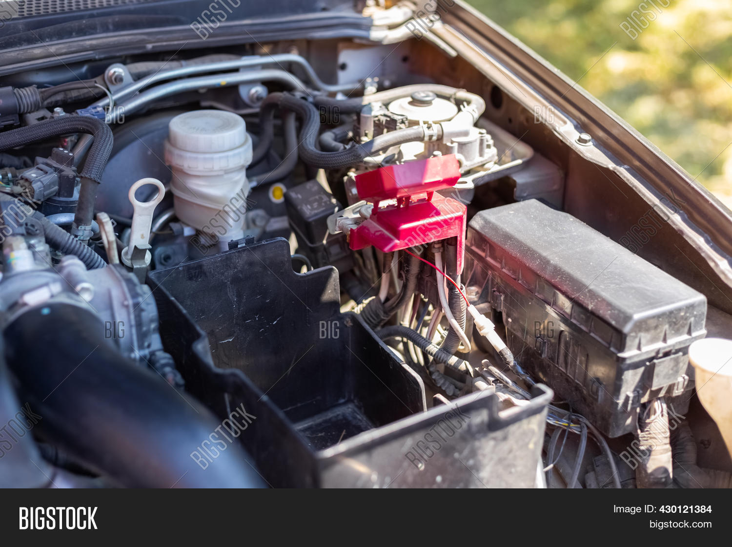 Battery Box Car. Image & Photo (Free Trial) Bigstock