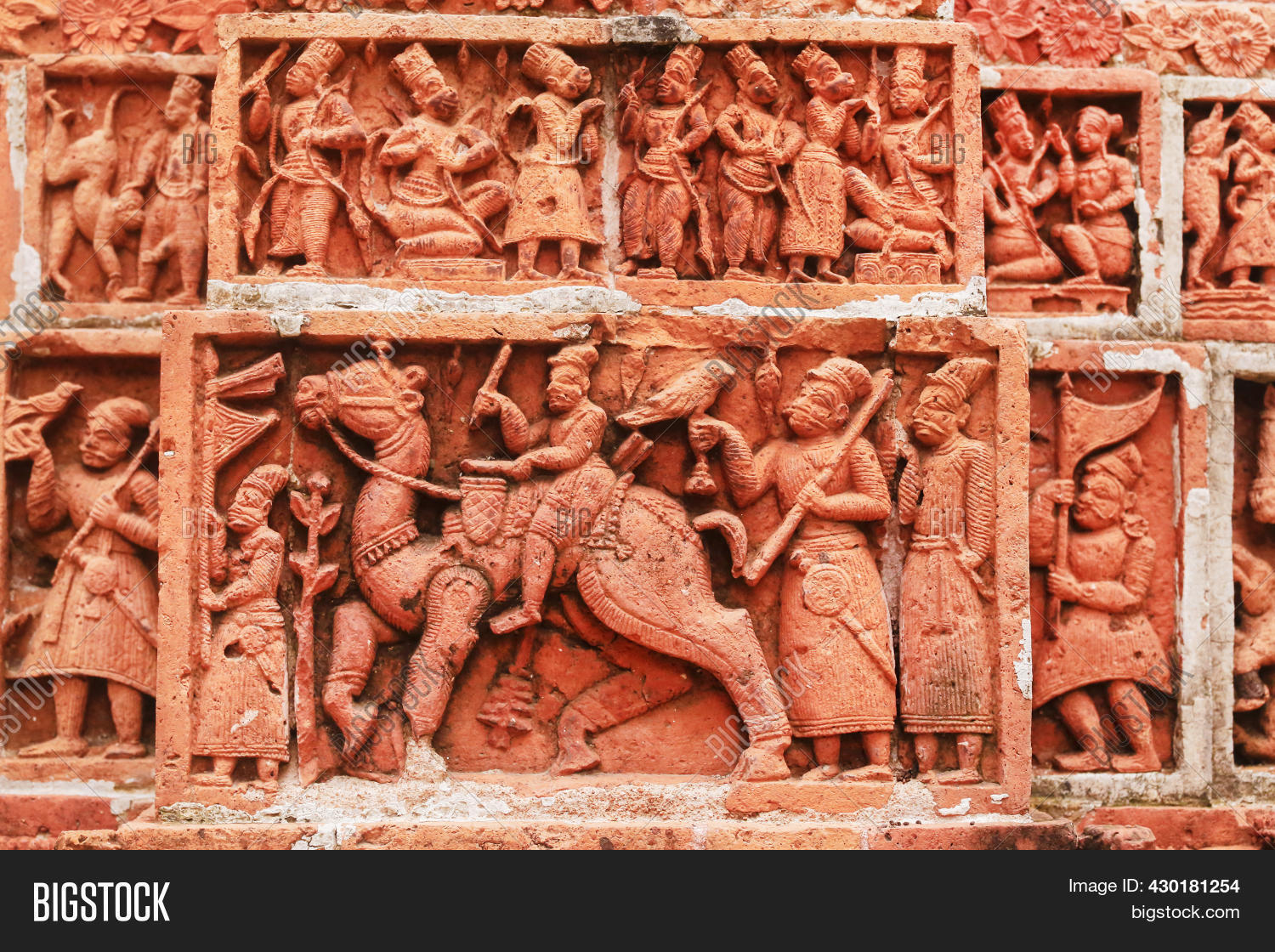 Terracotta Design Wall Image & Photo (Free Trial) Bigstock