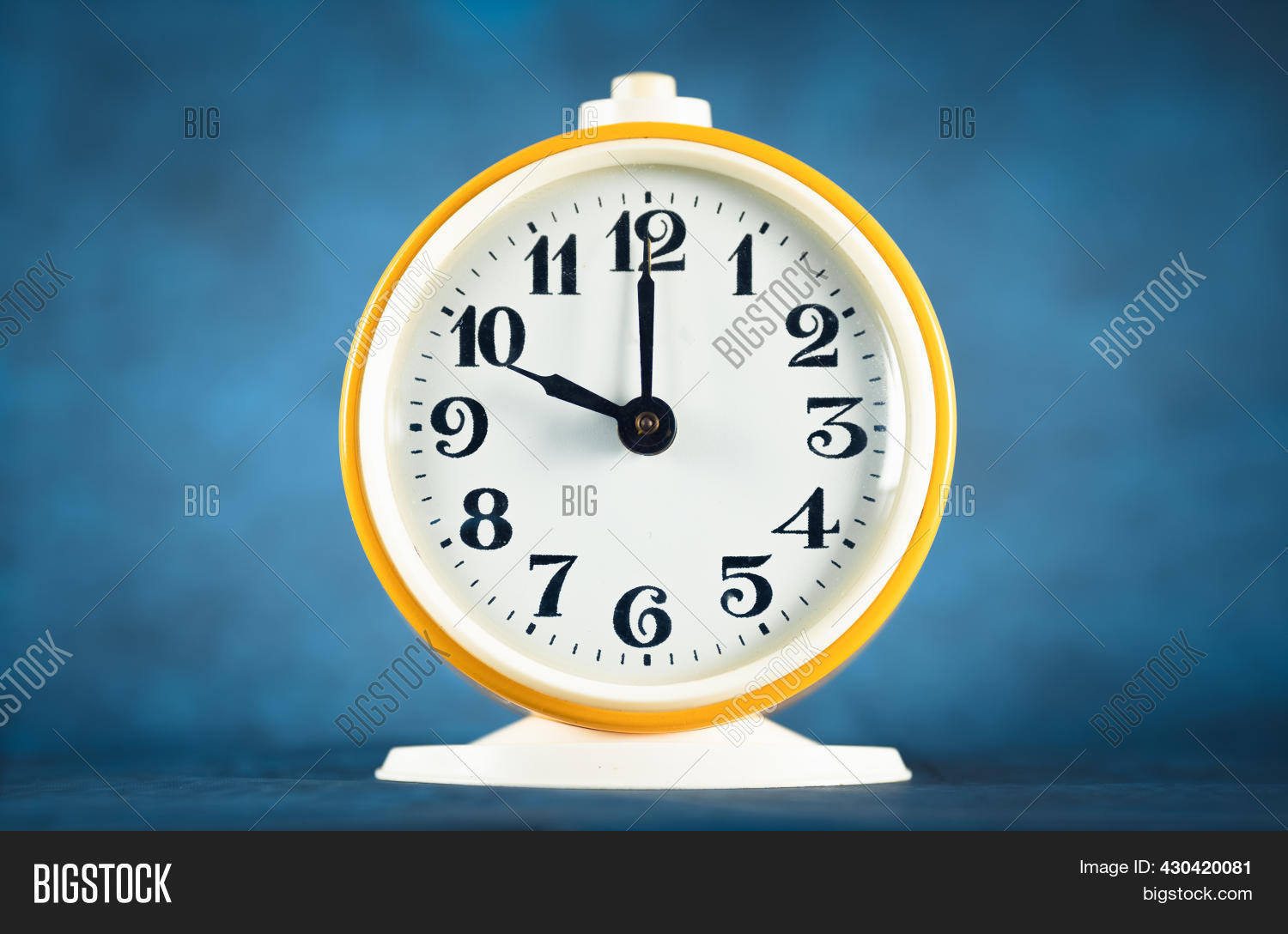 Yellow Alarm Clock Image & Photo (Free Trial) Bigstock