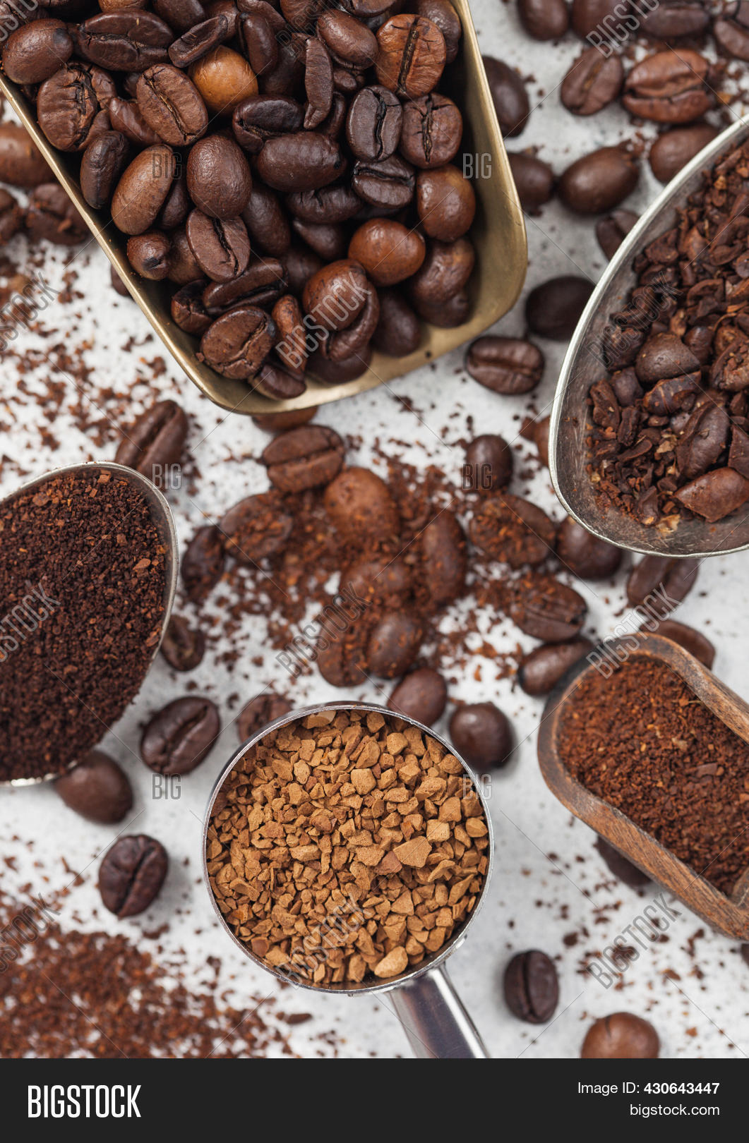 Ground Bean Coffee Image & Photo (Free Trial) Bigstock