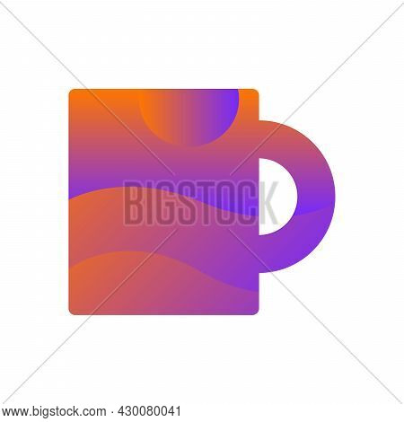 Mug For Drinking Hot Energy Drink Icon Vector