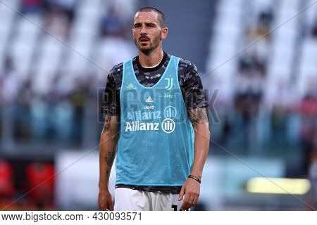 Torino, 14 August 2021. Leonardo Bonucci Of Juventus Fc  During The Friendly  Match Between  Juventu