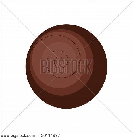 Hite Chocolate Candy For Use In Website Design Or Clipart