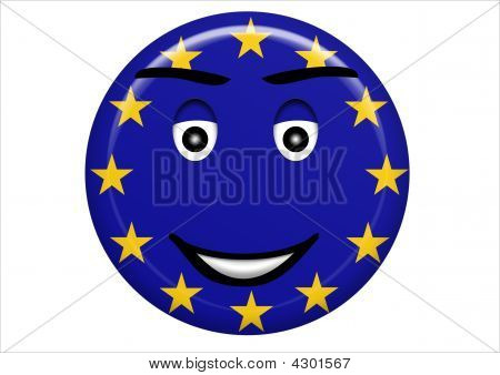 Vlajka Eu smajlík
