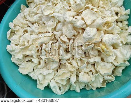 Indian Gujarat Papad Food Items Photos Selective Focus