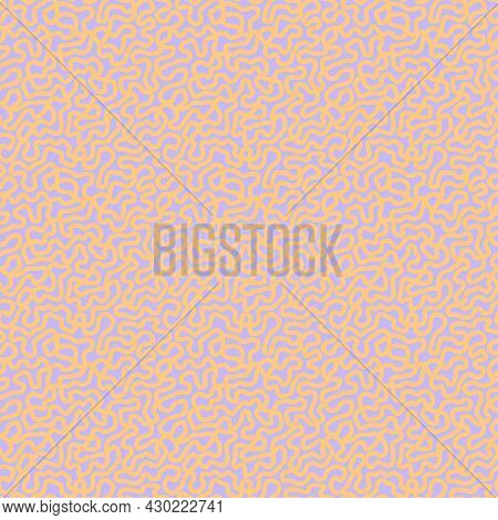 Continuous Texture Fill Vector Seamless Chaotic Noodles