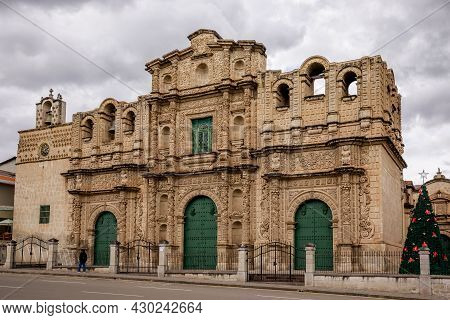 The Cathedral Of Santa Catalina, Cajamarca, Peru