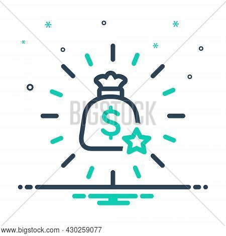 Mix Icon For Incentive Boost Bonus Superprofit Fillip Encouragement Incentive Bag Wealth Piles