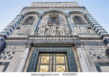 The Battistero Di San Giovanni In Florence, Italy