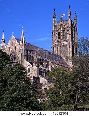 Cathédrale, Worcester, Angleterre.
