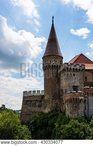 Corvin Castle, Hunyad Castle Or Castelul Corvinilor Is A Gothic Castle Located In Transylvania, Roma