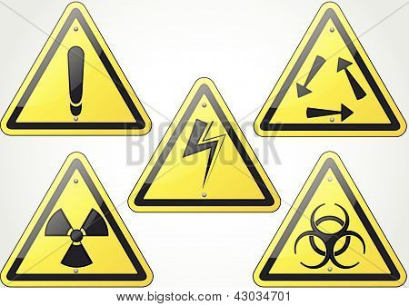 waarschuwing teken instellen