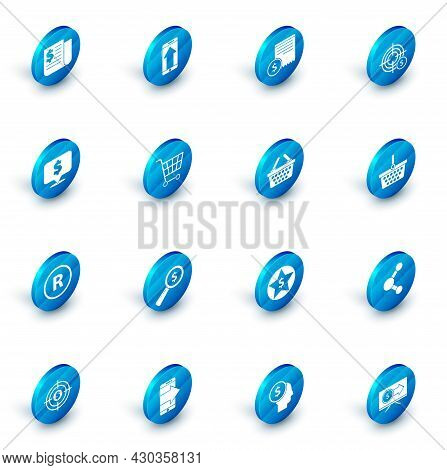 Set Smartphone, Mobile Phone, Paper Check And Financial Check, Target With Dollar Symbol, Speech Bub