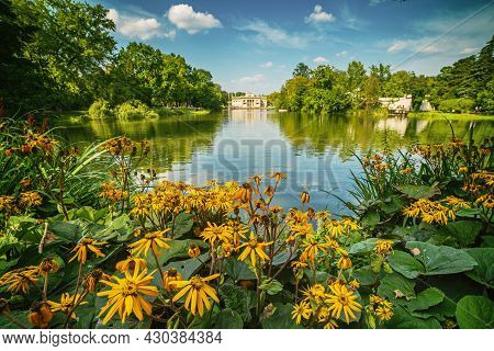 Lazienki Park - Baths Park Or Royal Baths Also Rendered Royal Baths Park Is The Largest Park In Wars