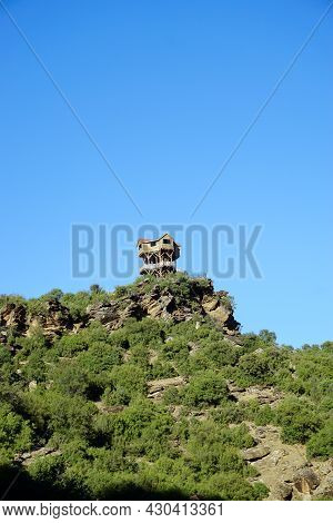 Tas Yaran Valley In Usak Turkey. Natural Rock Formations Created By The Flowing Water