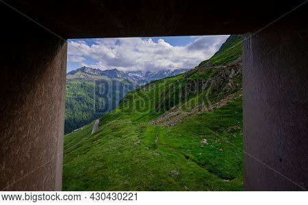 Famous Timmelsjoch High Alpine Road In The Austrian Alps Also Called Passo Rombo - Travel Photograph