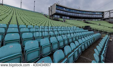 The Seating Stands At Open Air Bregenz Performing Arts Festival - Bregenz, Austria - July 28, 2021