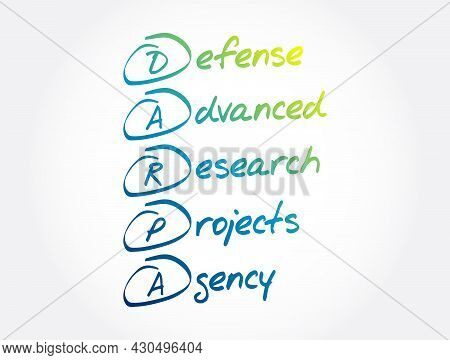 Darpa - Defense Advanced Research Projects Agency Acronym, Concept Background
