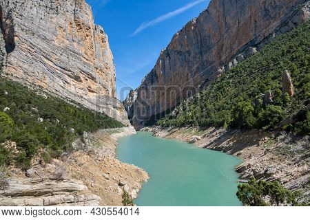Landscape In Congost De Mont-rebei , Spain, Europe
