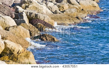 Rocky Coast In Sardinia