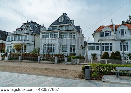 Exclusive Mansions At The Beach - Lubeck, Germany - May 10, 2021