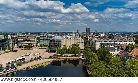Media Park In The City Of Cologne From Above - Cologne Germany - June 25, 2021