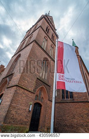 Catholic Propstei Church In Lubeck - Lubeck, Germany - May 10, 2021