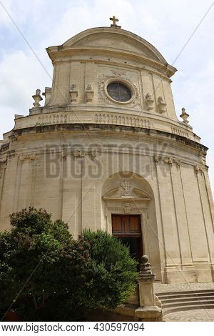 Church Of The City Of Uzes In The South Of France