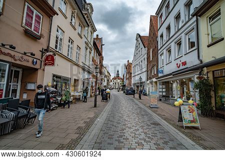 Historic City Of Luneburg Germany - Lueneburg, Germany - May 10, 2021
